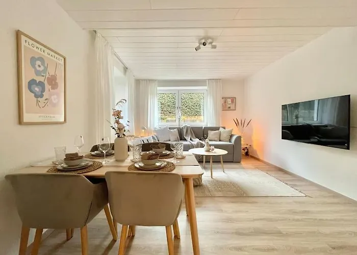 Apartment Stadt-oase - Kostenlos Parken, Ruhig, Kliniken, Gop, Bali-therme, Boxspringbett *