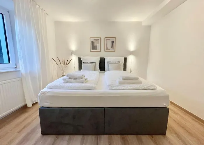 Stadt-oase - Kostenlos Parken, Ruhig, Kliniken, Gop, Bali-therme, Boxspringbett *