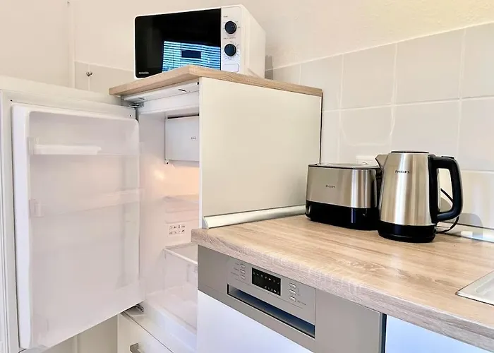 Apartment Stadt-oase - Kostenlos Parken, Ruhig, Kliniken, Gop, Bali-therme, Boxspringbett Bad Oeynhausen